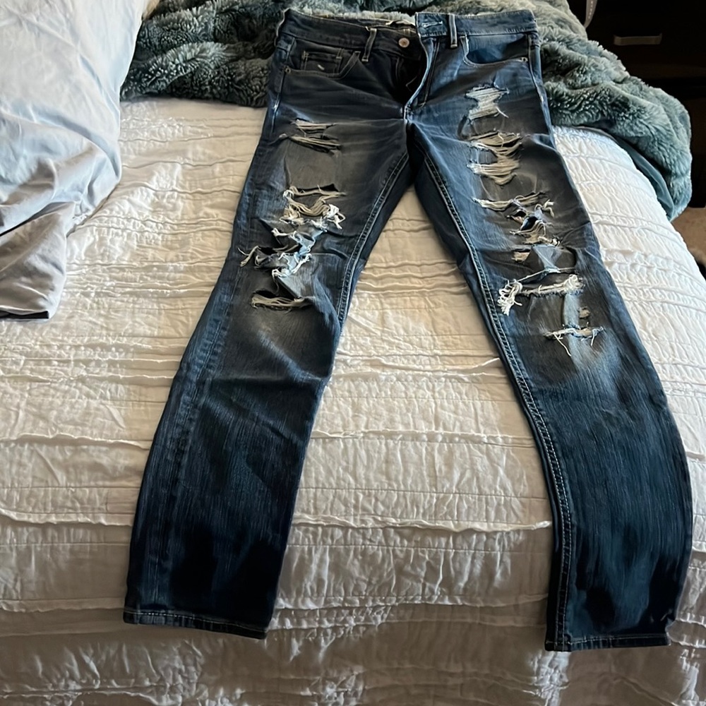 Abercrombie, Skinny, Destroyed